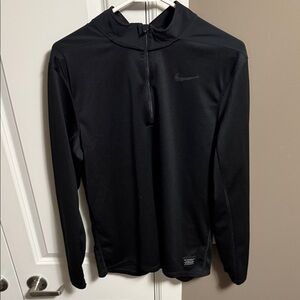 Nike Black Performance Quarter-Zip Top